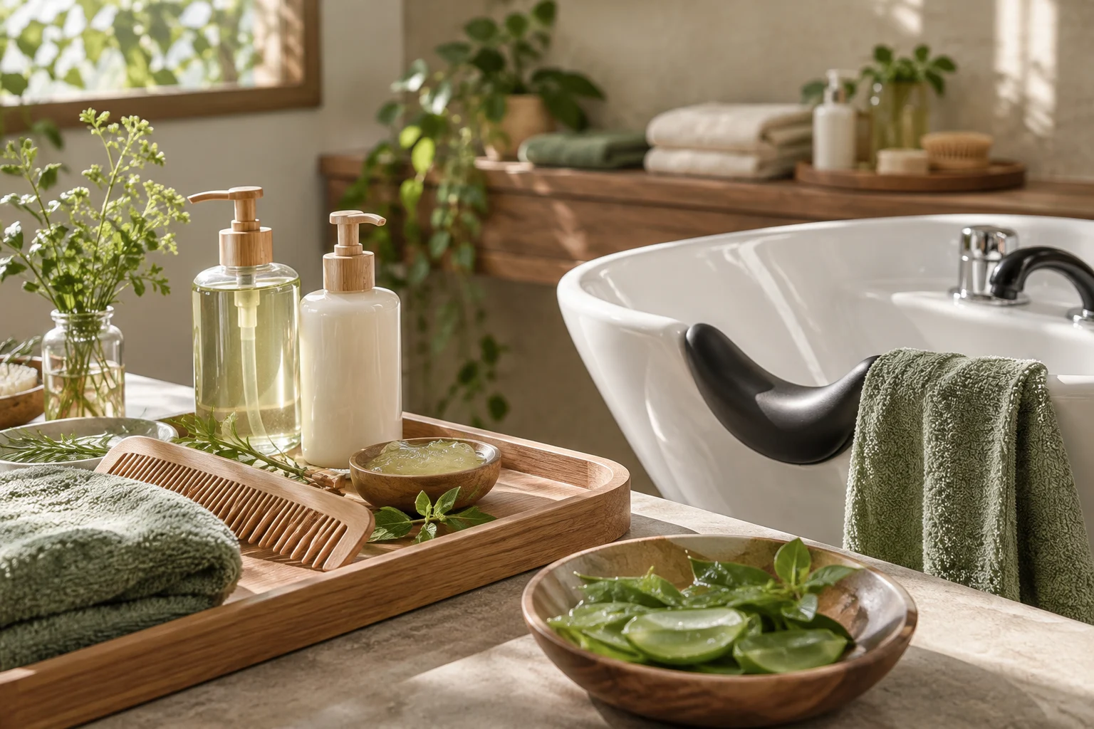 Tóc thẳng nhanh bết: quy trình giữ độ nhẹ tự nhiên