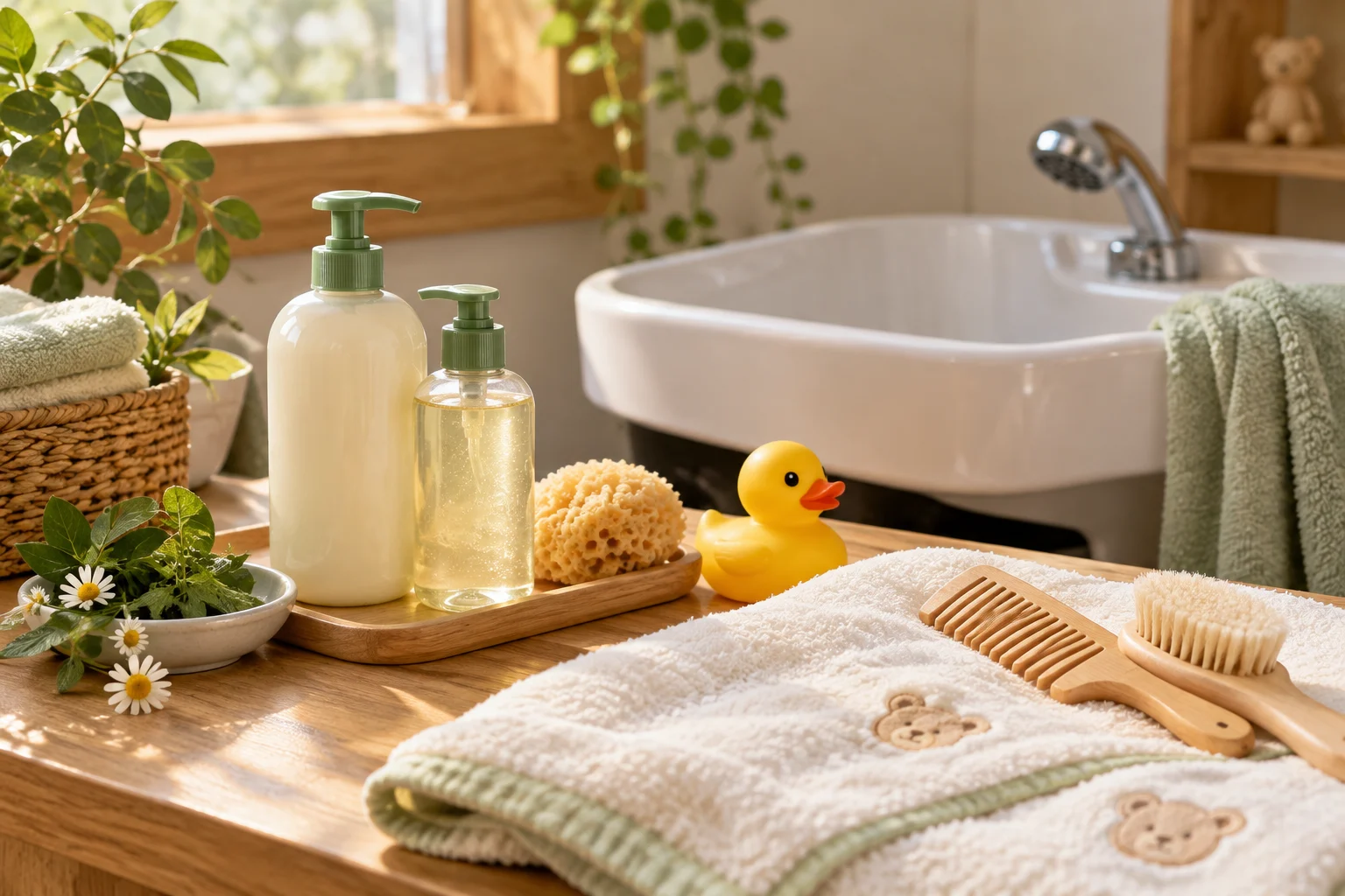 Gội đầu cho trẻ em: cách chọn sản phẩm và thao tác