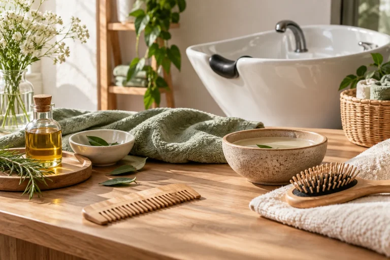 Chăm sóc tóc sau sinh: theo dõi rụng tóc thận trọng