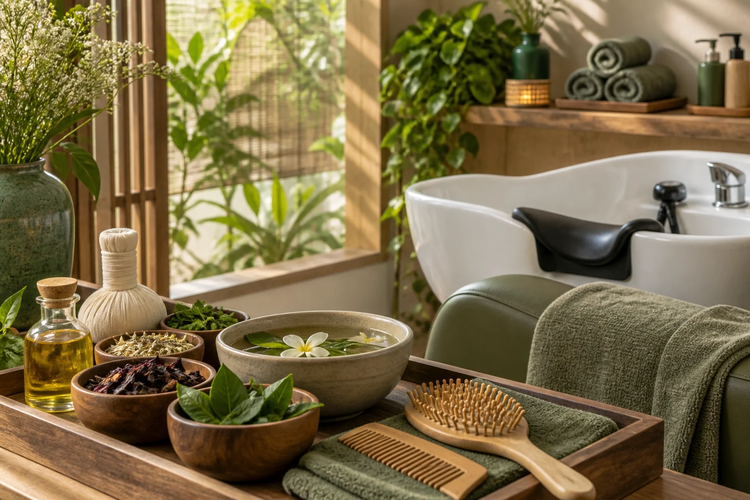 Quy trình gội đầu dưỡng sinh gồm những bước nào?