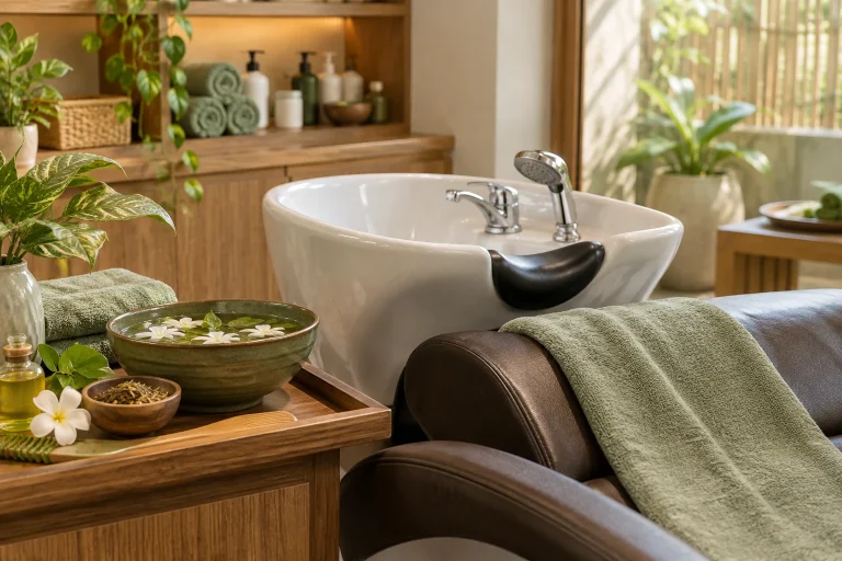 Cách chọn nơi gội đầu dưỡng sinh an toàn, vệ sinh