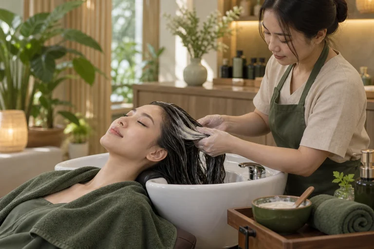 Chăm sóc phục hồi tóc chuyên sâu